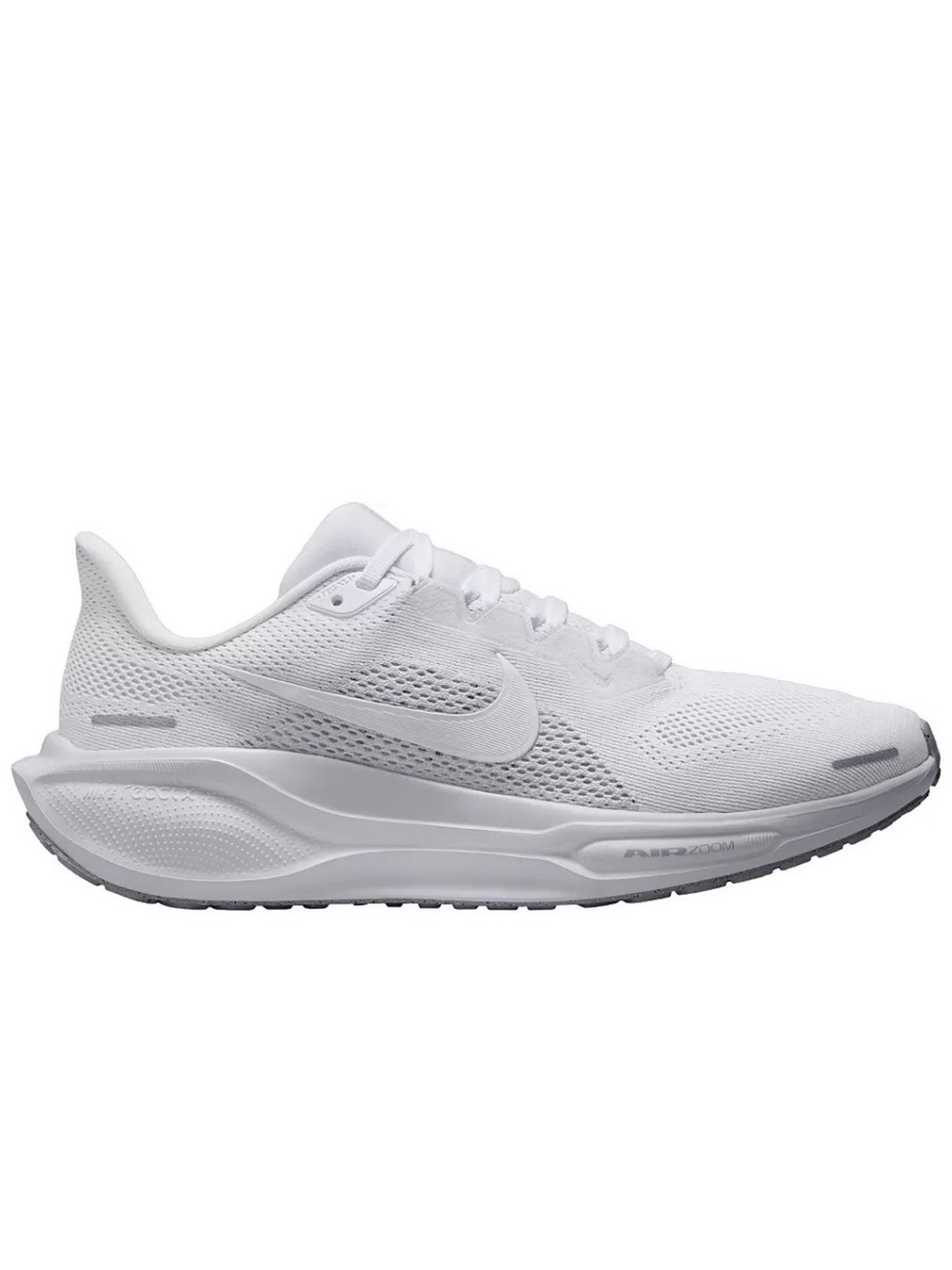 Nike White Mesh Running Shoe